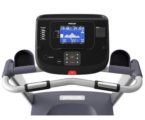 Precor TRM 211 Energy Series BestTreadmill computer feature