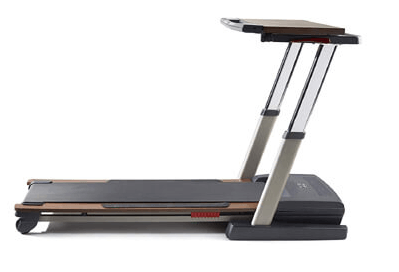 NordicTrack Treadmill Desk Platinum state