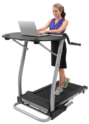 Exerpeutic 2000 Workfit Desk Station Best Treadmill